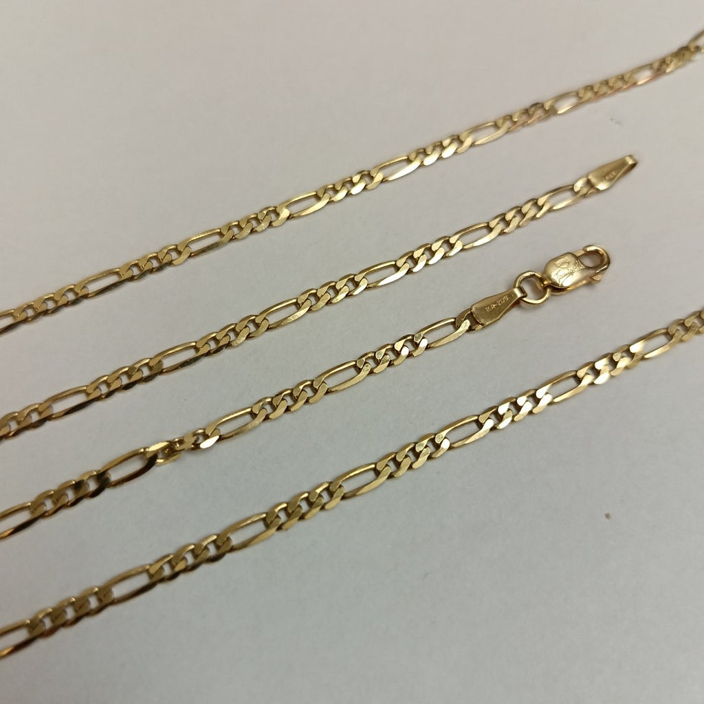 CADENAS CARTIER 3 1 AMARILLA ORO 10K 4.5 (NUEVO)