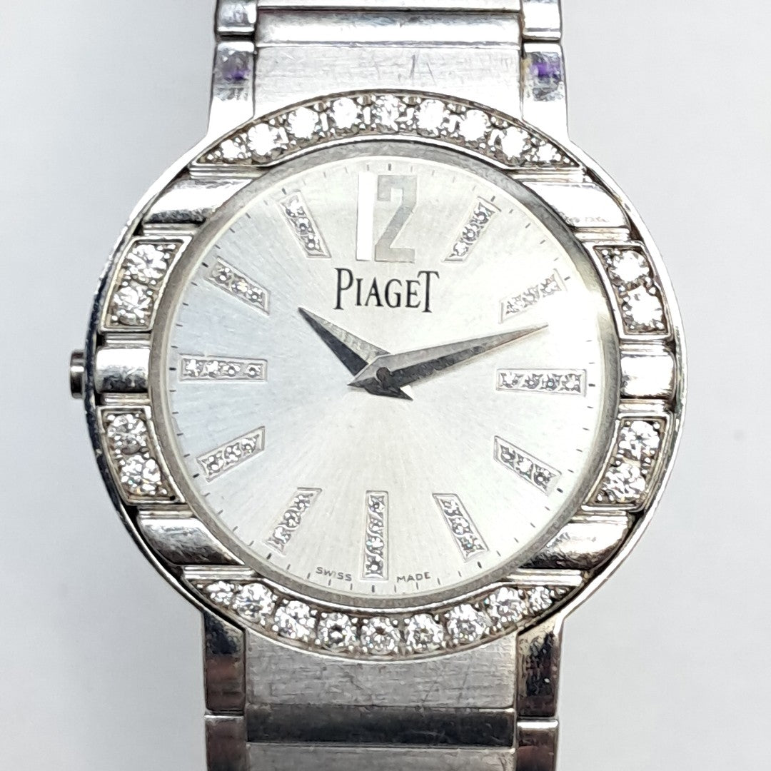 RELOJ CAJA Y PULSO ORO ORO BLANCO 18 K 99,00 GRMS (SEMINUEVO)