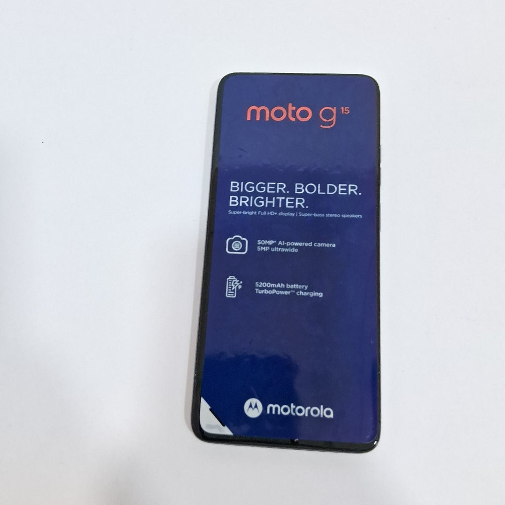 CELULAR MOTOROLA MOTO G15 XT2521-2 (2025) 256 GB 4 GB RAM (SEMINUEVO)