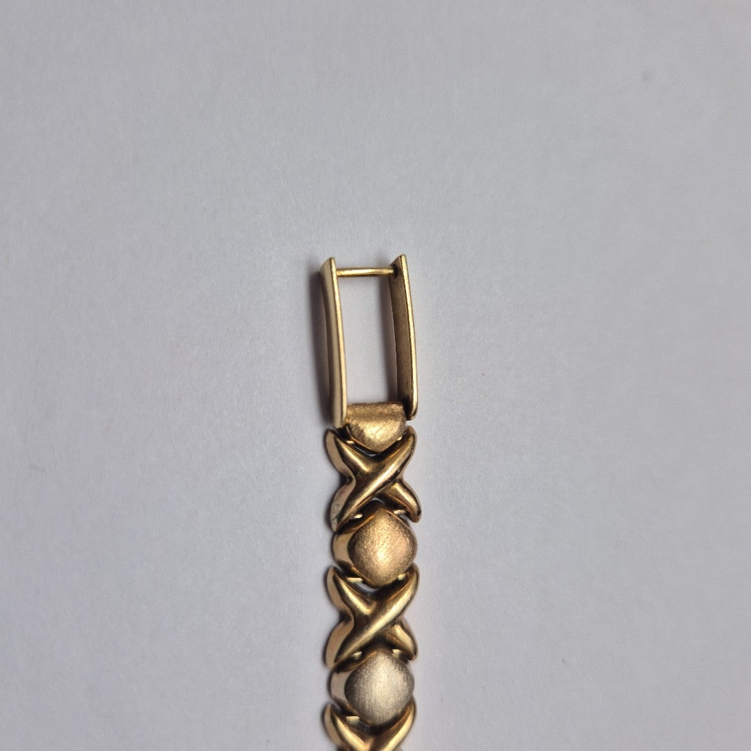 RELOJ CAJA Y PULSO ORO. ORO. 14 K 19.1 GRMS (SEMINUEVO)