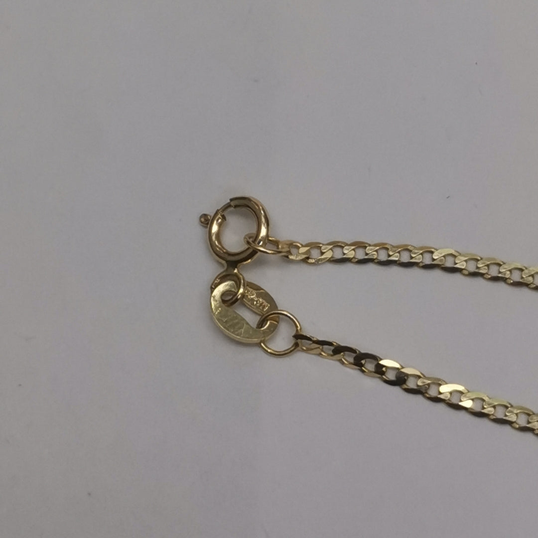 CADENAS BARBADA AMARILLA ORO 14K 1.9 (NUEVO)