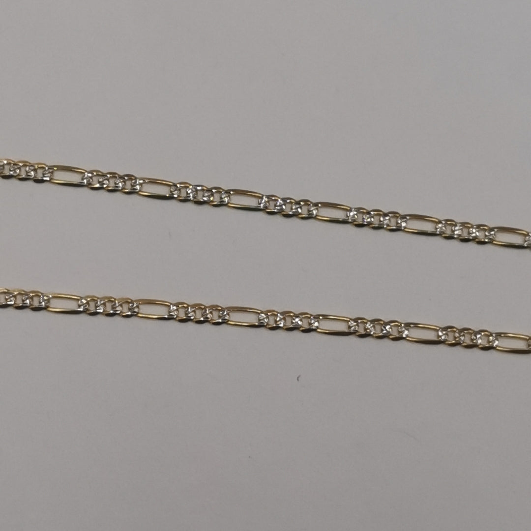 CADENAS CARTIER 3 1 DIAMANTADA ORO 14K 5.5 (NUEVO)