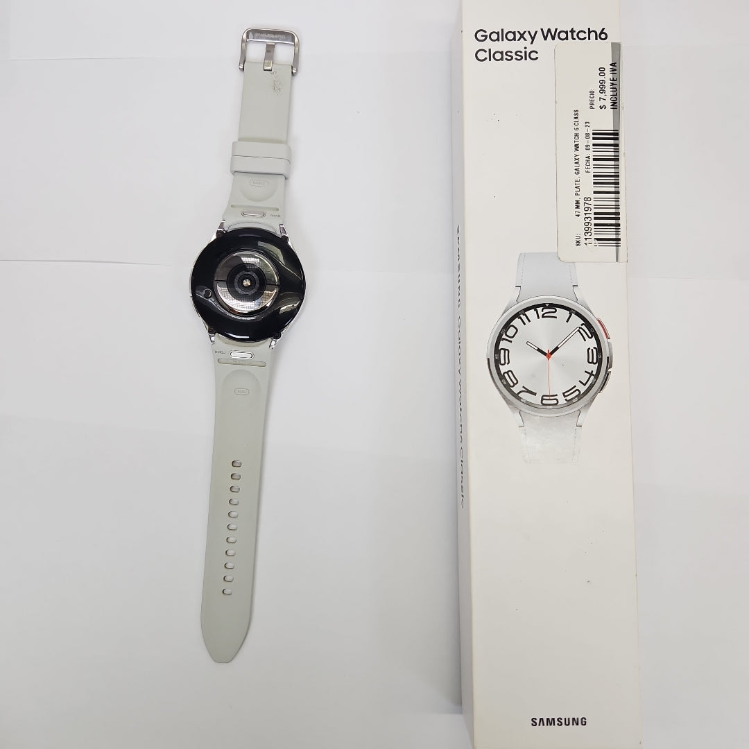 SMARTWATCH SAMSUNG GALAXY WATCH 6 CLASSIC SM-R960 47 MM GPS (SEMINUEVO)