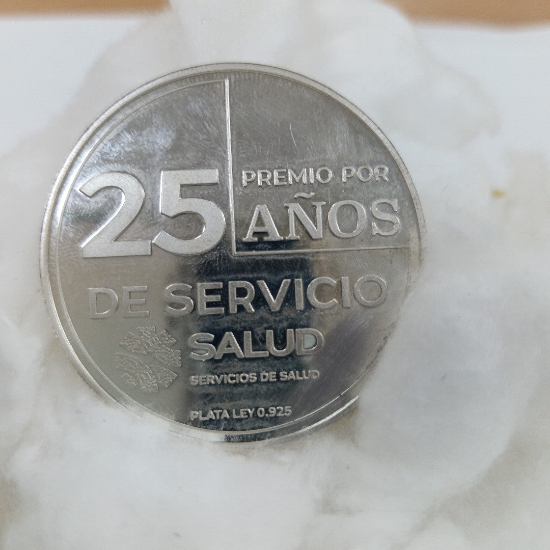 MEDALLA CONMEMORATIVA. PLATA. 17.2 GRMS (SEMINUEVO)