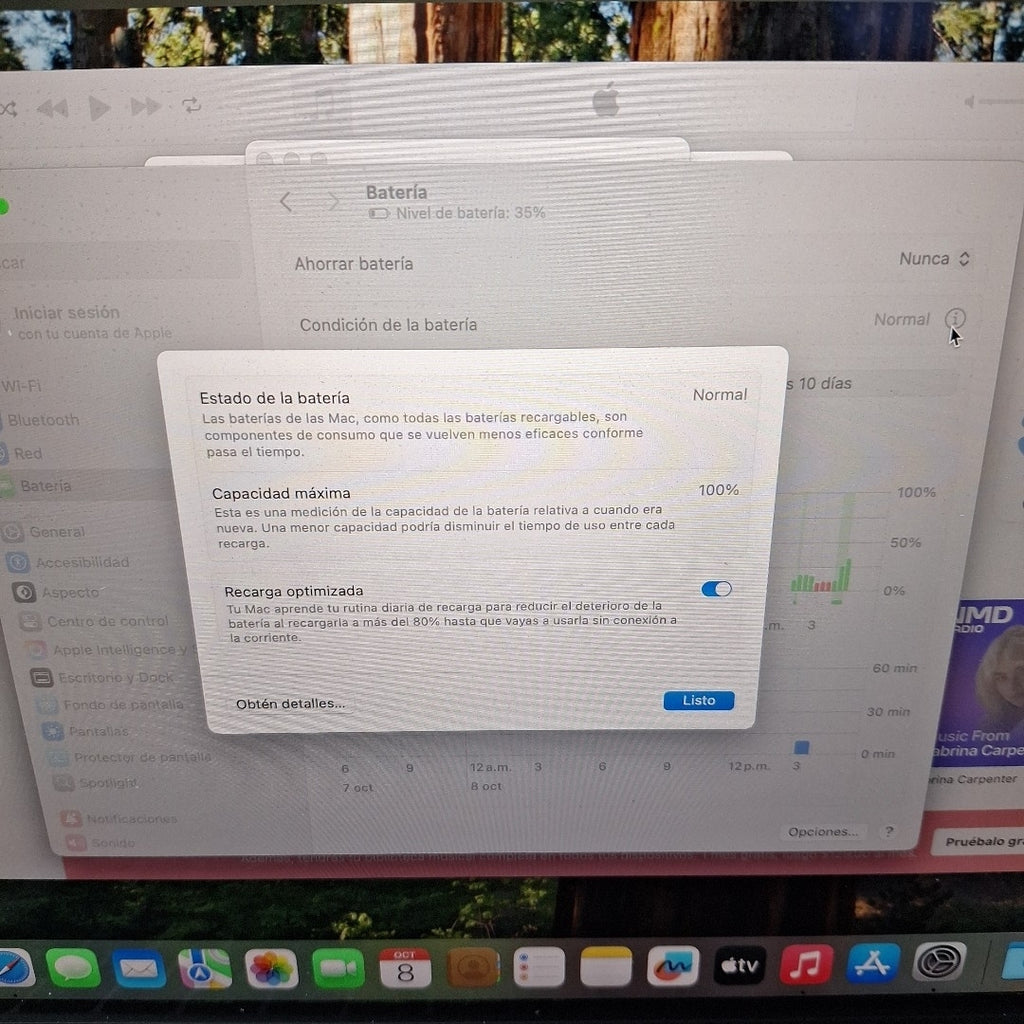 LAPTOP APPLE MACBOOK AIR 13" 2022 3.49 A2681 (8 CPU/8 GPU) 256 GB SSD 8 GB RAM