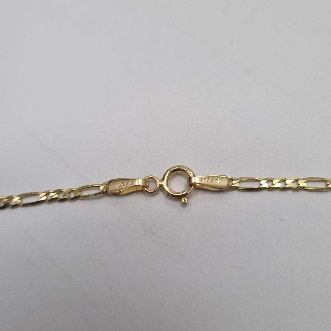 CADENAS CARTIER 3 1 AMARILLA ORO 14K 3.2 (NUEVO)