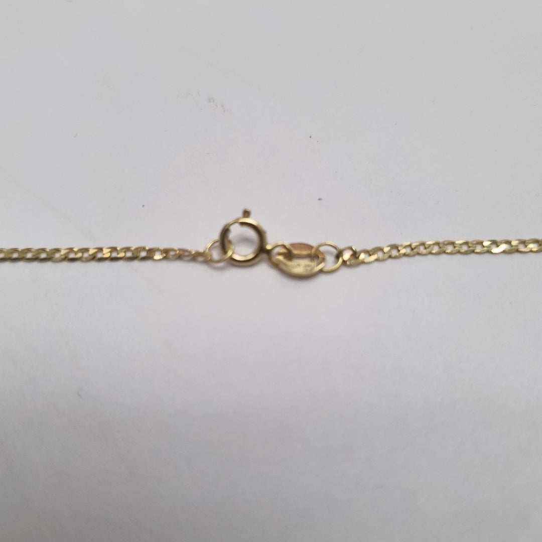 CADENAS BARBADA AMARILLA ORO 14K 2.1 (NUEVO)