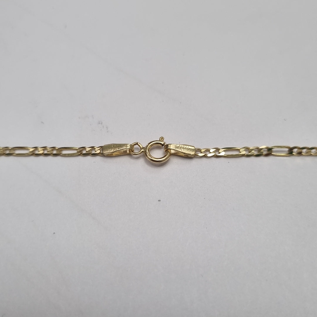 CADENAS CARTIER 3 1 AMARILLA ORO 14K 3.5 (NUEVO)