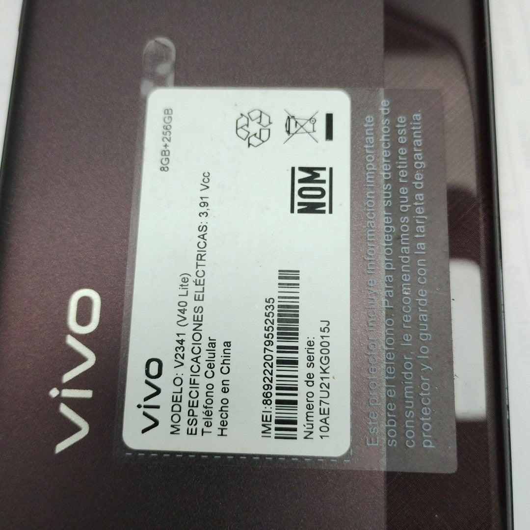 CELULAR VIVO V40 LITE V2341 (2024) 256 GB 8 GB RAM (SEMINUEVO)