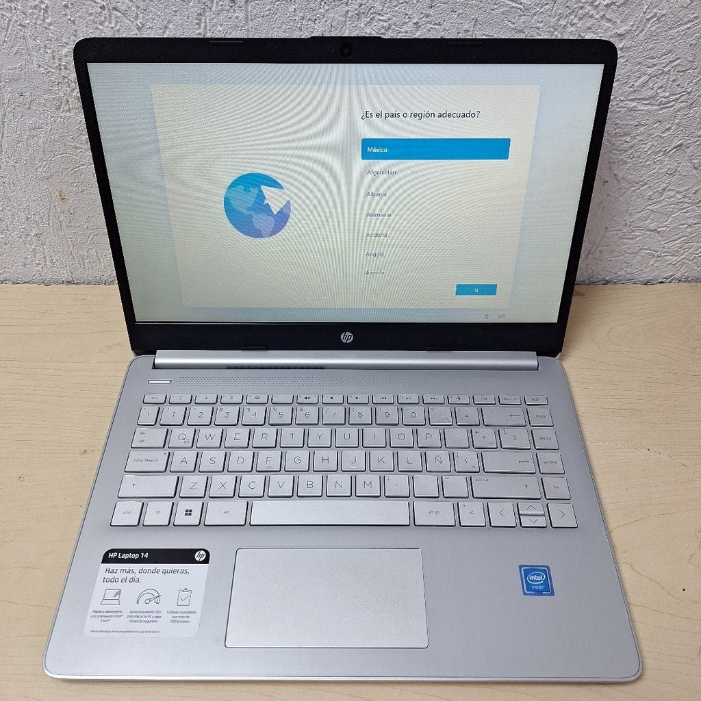 LAPTOP HP 14-DQ0530LA(2024) 256 GB SSD 8 GB RAM