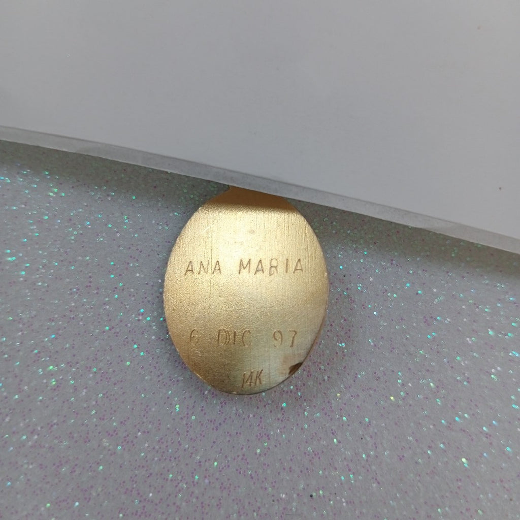 DIJE. ORO. 14 K 2.3 GRMS (SEMINUEVO)