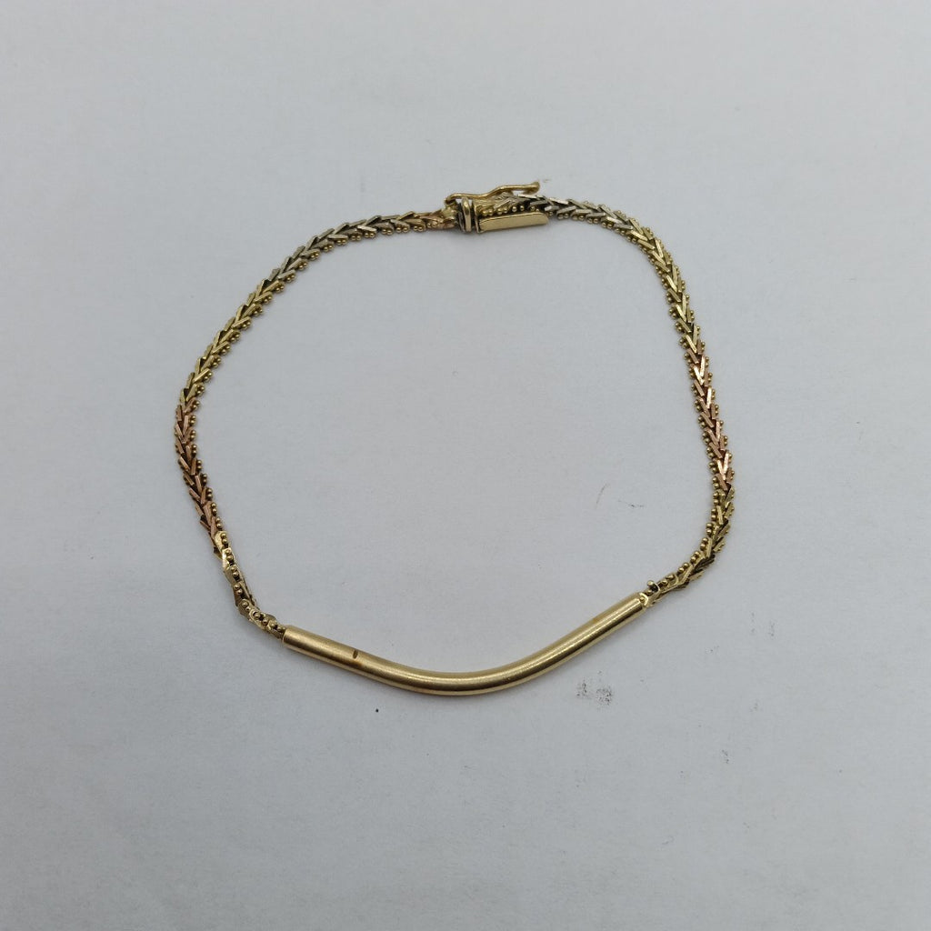 PULSERA. ORO. 14 K 5.6 GRMS (SEMINUEVO)