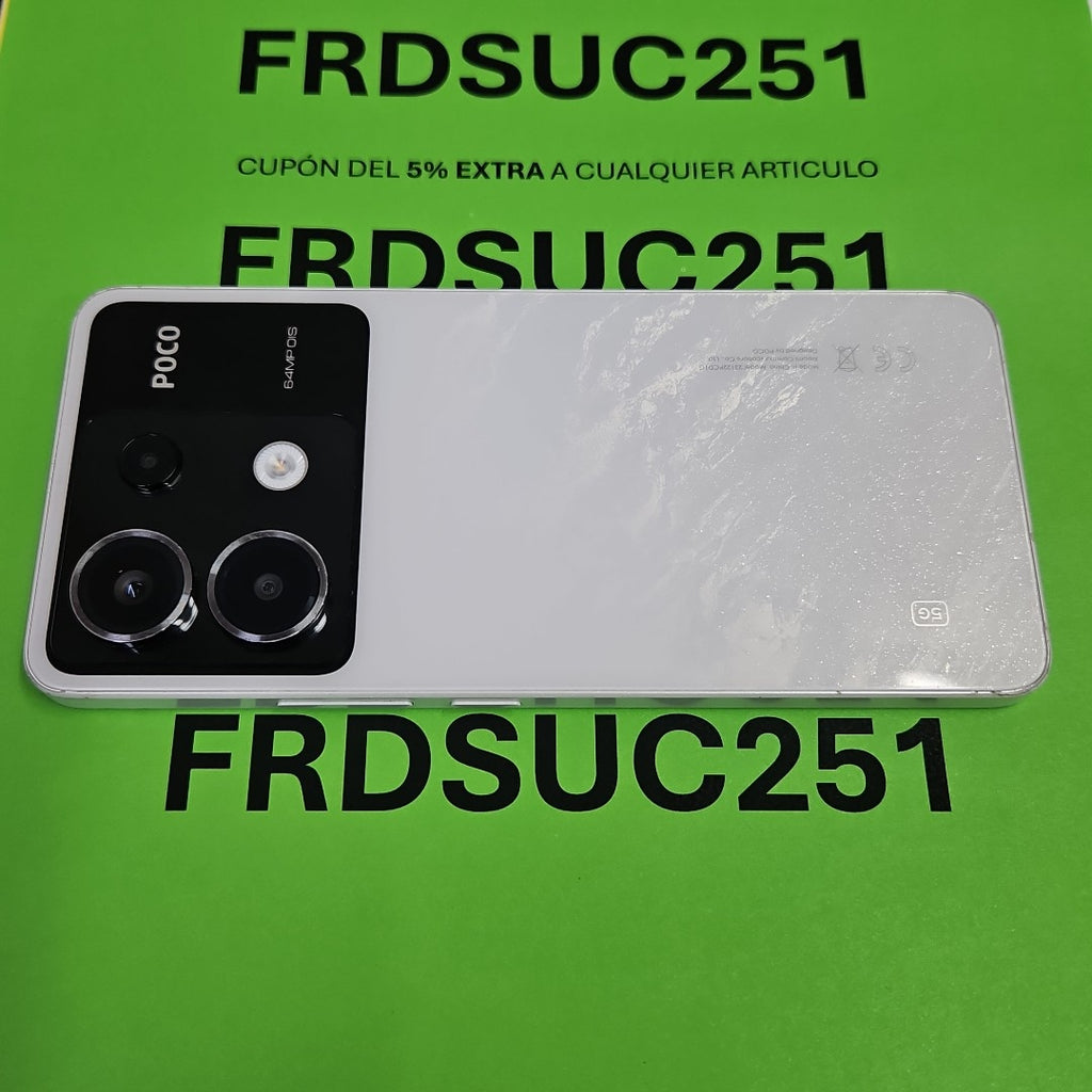 CELULAR XIAOMI POCO X6 23122PCD1G (2024) 256 GB 8 GB RAM (SEMINUEVO)