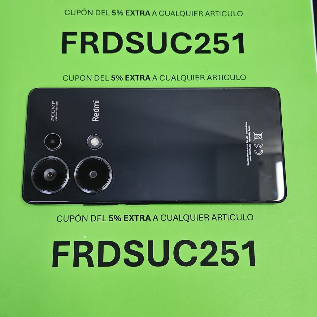 CELULAR XIAOMI REDMI NOTE 13 PRO 23117RA68G (2023) 256 GB 8 GB RAM (SEMINUEVO)