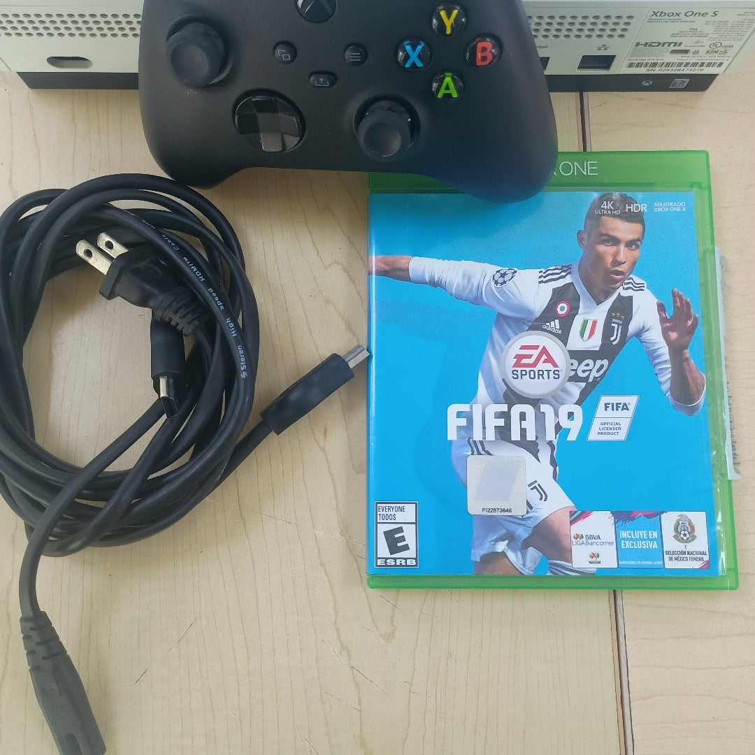 CONSOLA DE VIDEOJUEGO MICROSOFT XBOX ONE S 500 GB  (SEMINUEVO)