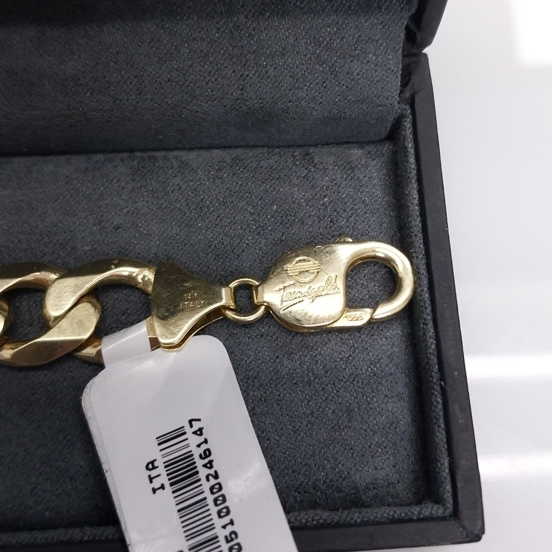 PULSERAS CABALLERO CARTIER 3 1 AMARILLA ORO 14K 38.7 (NUEVO)