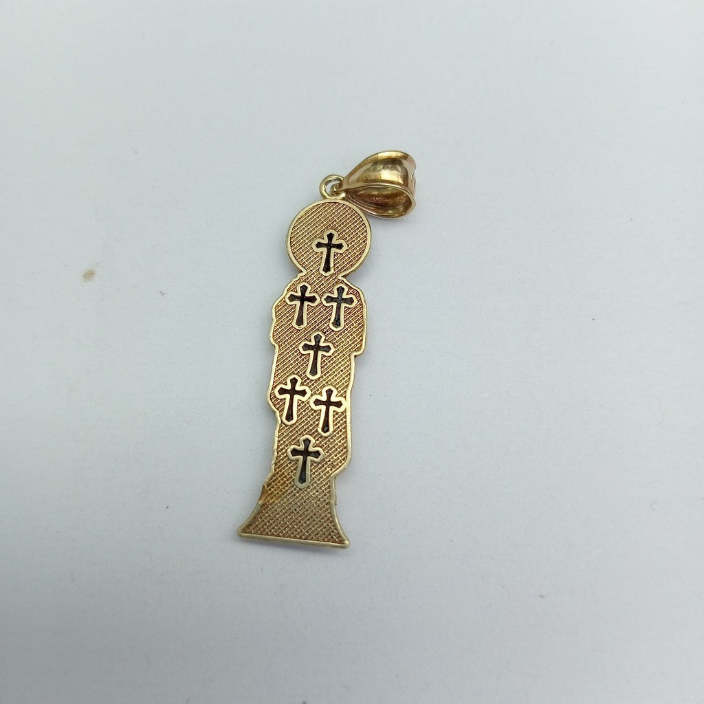 DIJE ORO,RODIADO 14 K 2,10 GRMS (SEMINUEVO)