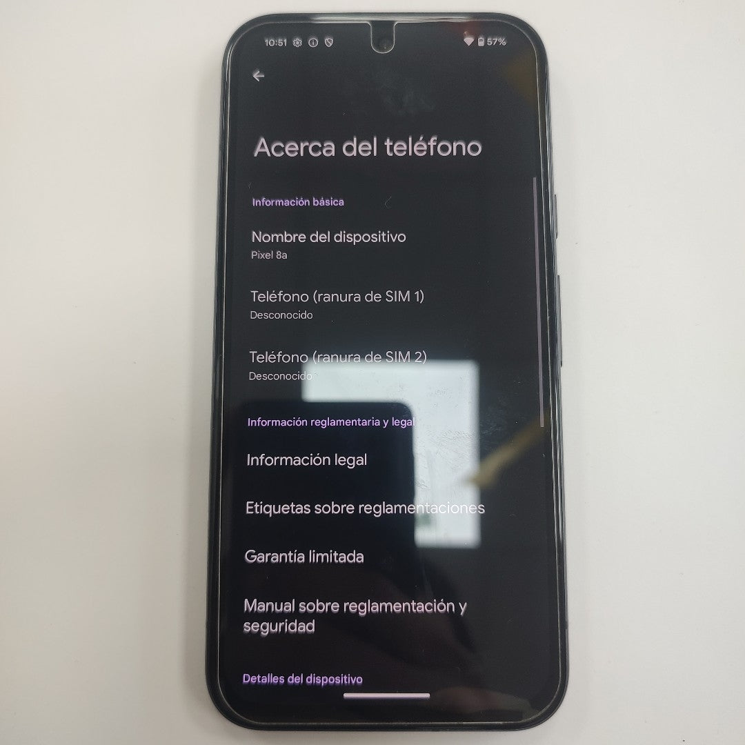 CELULAR GOOGLE PIXEL 8A (2024) 256 GB 8 GB RAM (SEMINUEVO)