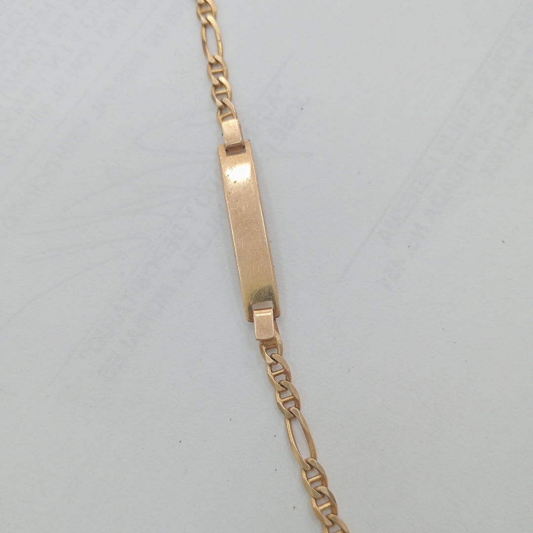 ESCLAVA. ORO. 10 K 3.7 GRMS (SEMINUEVO)