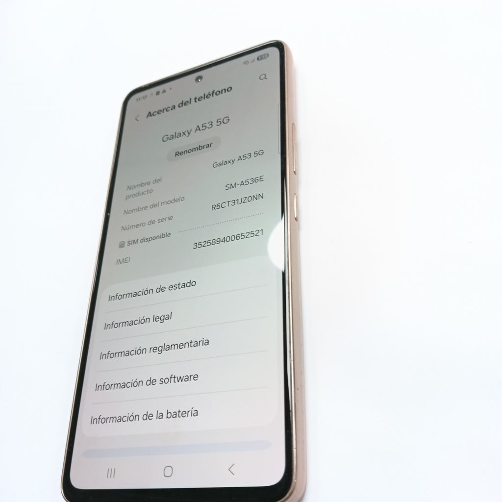 CELULAR SAMSUNG GALAXY A53 5G SM-A536E 128 GB 6 GB RAM (SEMINUEVO)