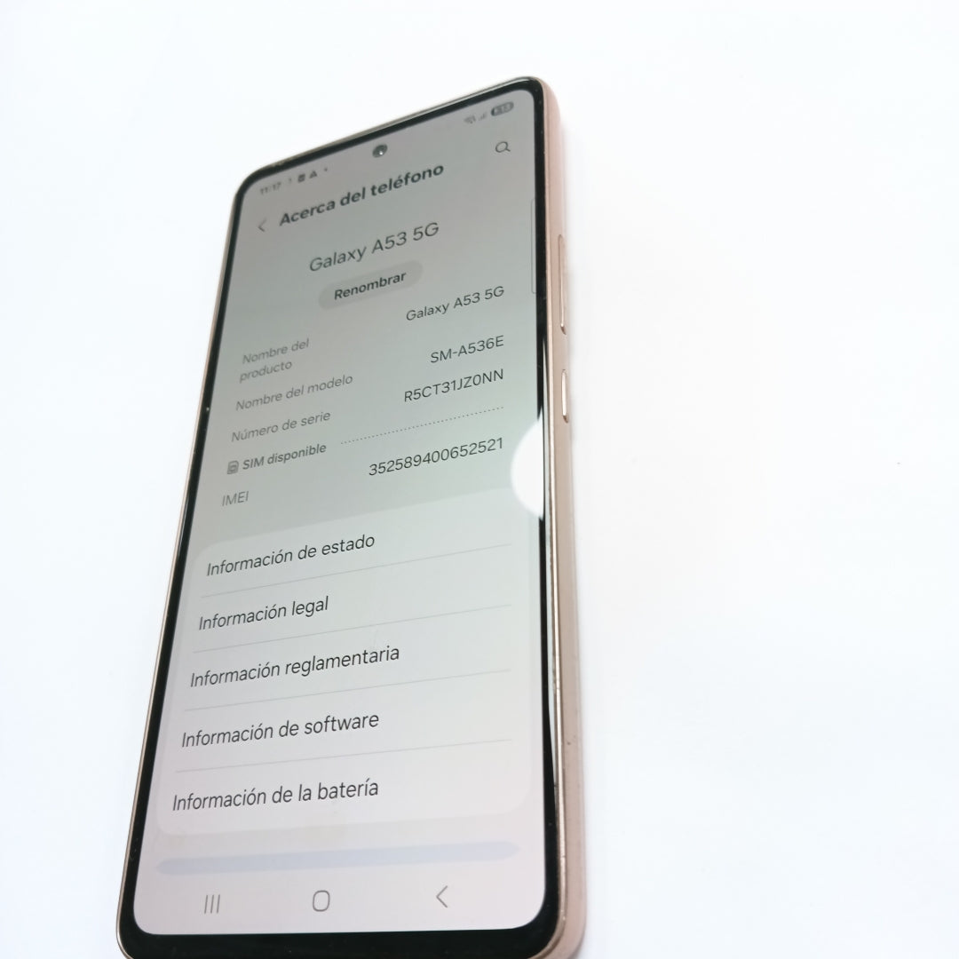 CELULAR SAMSUNG GALAXY A53 5G SM-A536E 128 GB 6 GB RAM (SEMINUEVO)