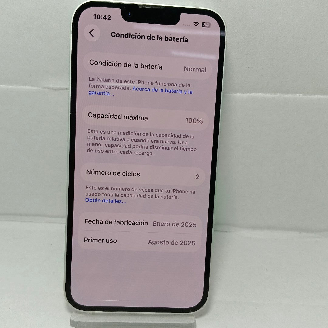 CELULAR APPLE IPHONE 16E A3408 (2025) 128 GB 8 GB RAM