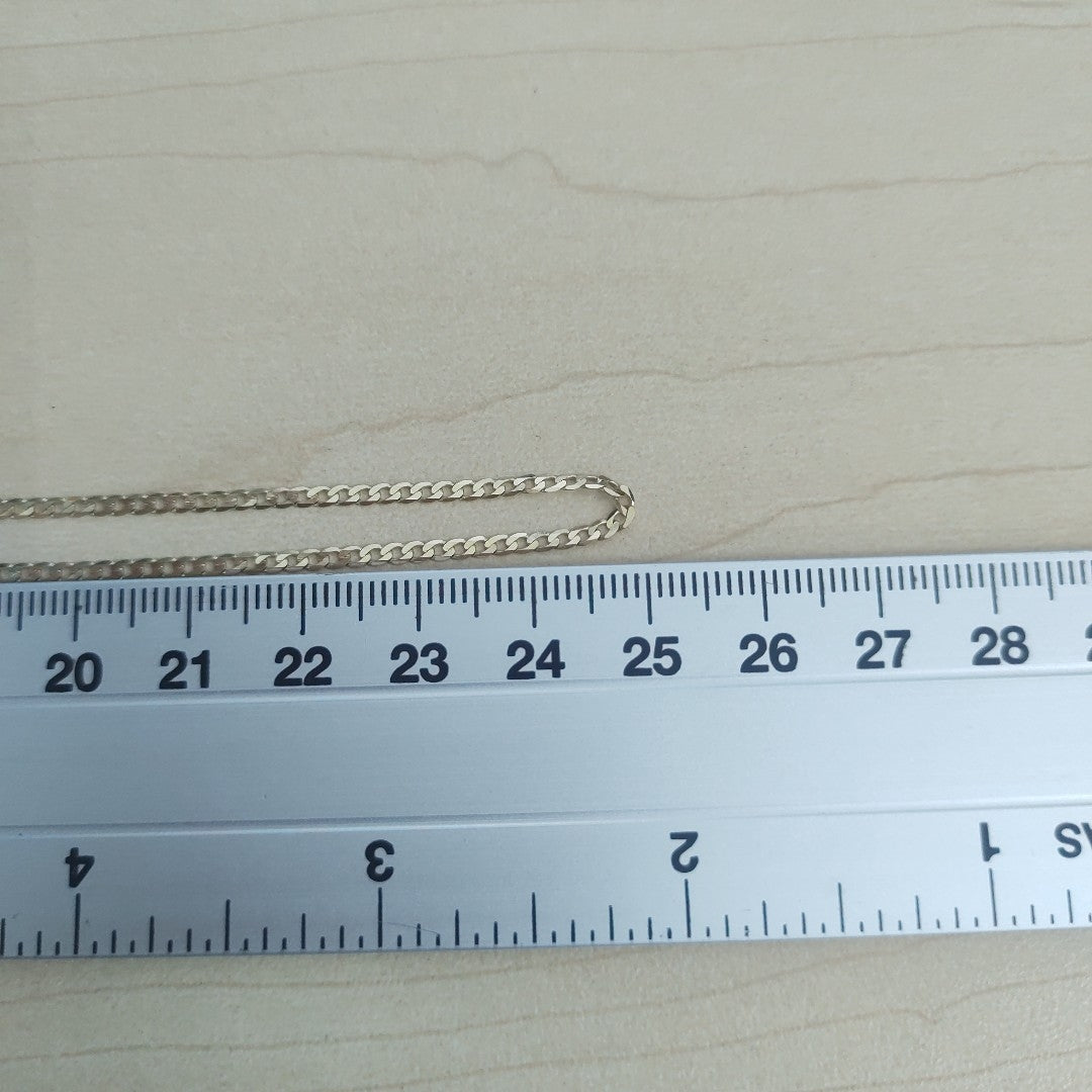 CADENAS BARBADA AMARILLA ORO 10K 2.5 (NUEVO)