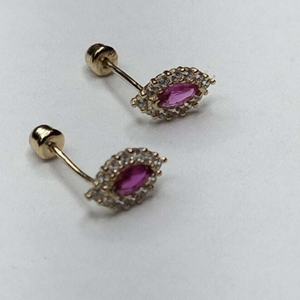 BROQUELES ORO 10K 1 (NUEVO)