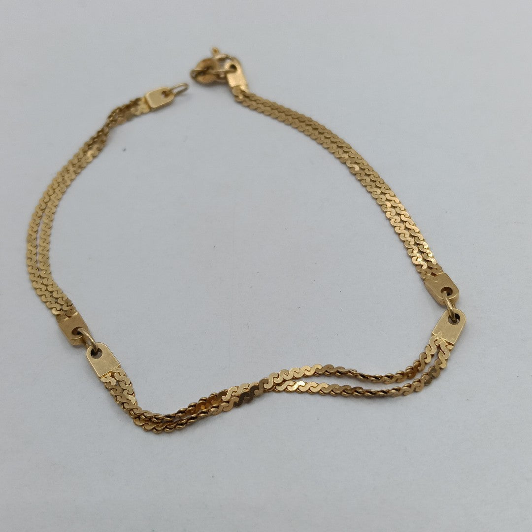 PULSERA. ORO. 14 K 3.3 GRMS (SEMINUEVO)