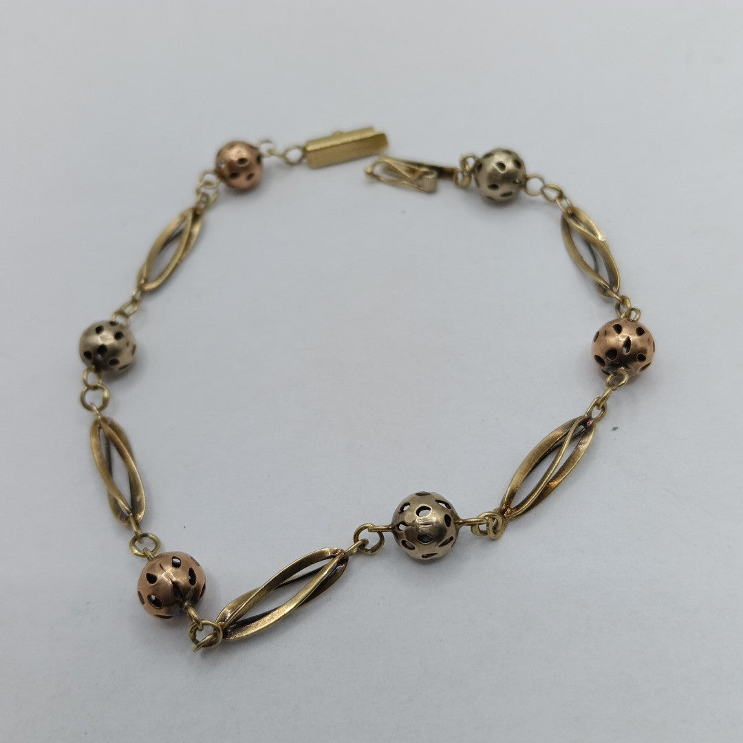 PULSERA. ORO. 14 K 5.7 GRMS (SEMINUEVO)