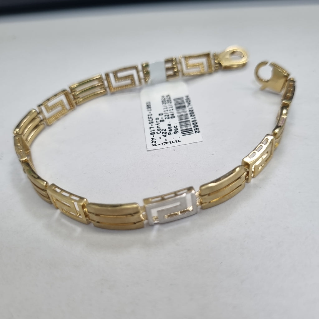 PULSERAS CABALLERO ORO 14K 10.7 (NUEVO)