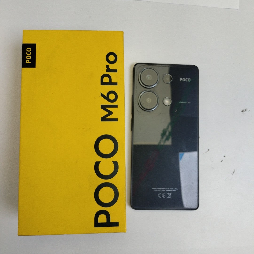 CELULAR XIAOMI POCO M6 PRO 2312FPCA6G (2024) 512 GB 12 GB RAM (SEMINUEVO)