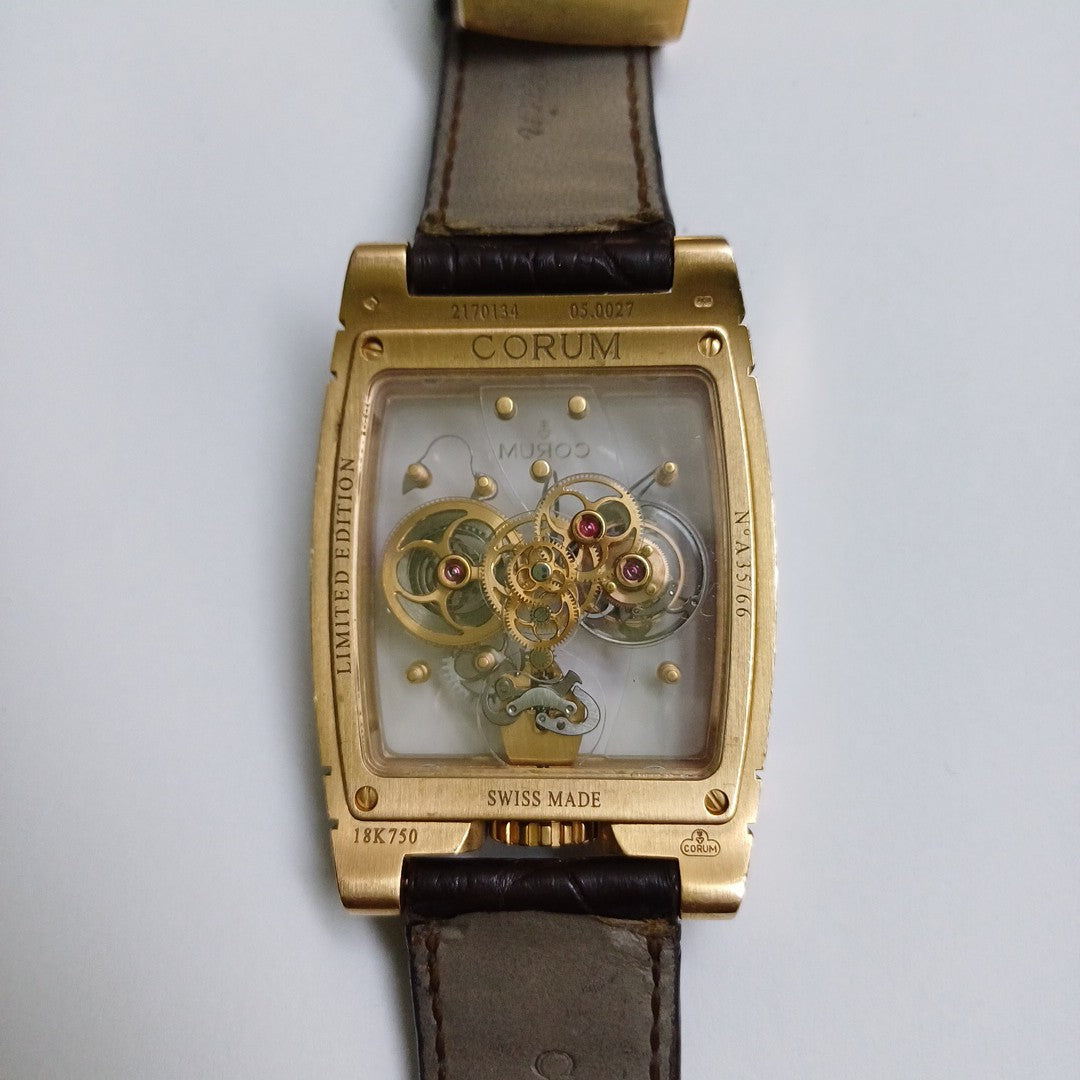   RELOJ CABALLERO   CORUM   GOLDEN BRIDGE PANORA (SEMINUEVO)