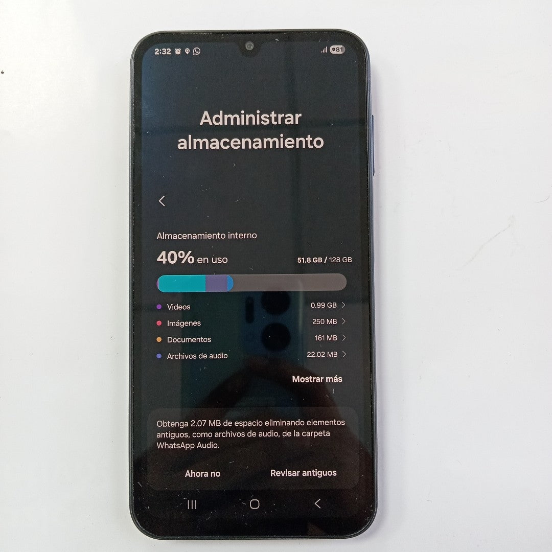 CELULAR SAMSUNG GALAXY A15 5G SM-A156M/N (2023) 128 GB 4 GB RAM (SEMINUEVO)