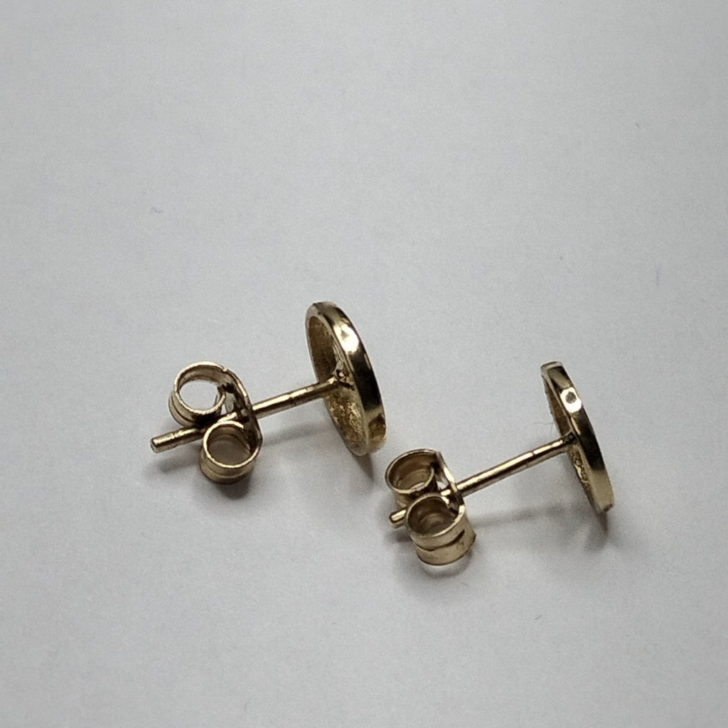 BROQUELES ORO 10K 1 (NUEVO)