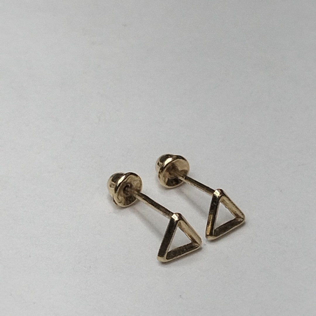 BROQUELES ORO 10K 1 (NUEVO)