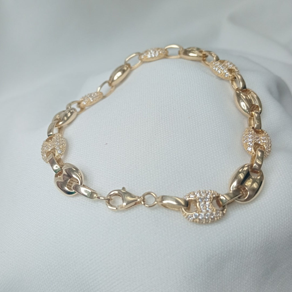 PULSERAS DAMA ORO 14K 10.9 (NUEVO)