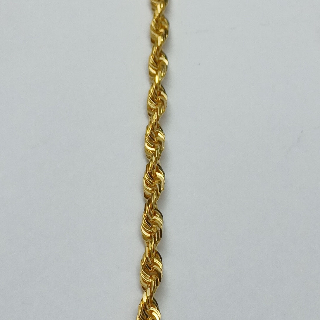 PULSERAS CABALLERO TORSAL ORO 14K 9.1 (NUEVO)