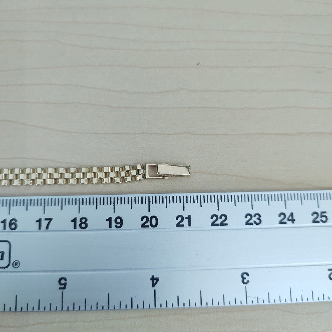 PULSERAS CABALLERO ORO 14K 8.4 (NUEVO)