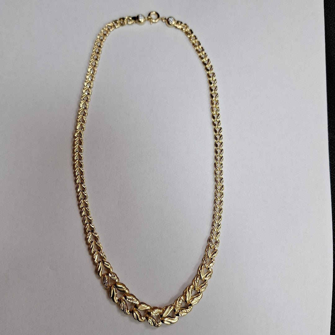 GARGANTILLAS ORO 14K 11.5 (NUEVO)