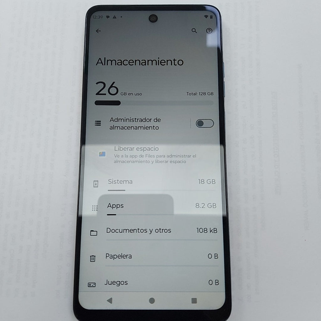 CELULAR MOTOROLA MOTO G24 POWER XT2425-2 (2024) 128 GB 4 GB RAM (SEMINUEVO)