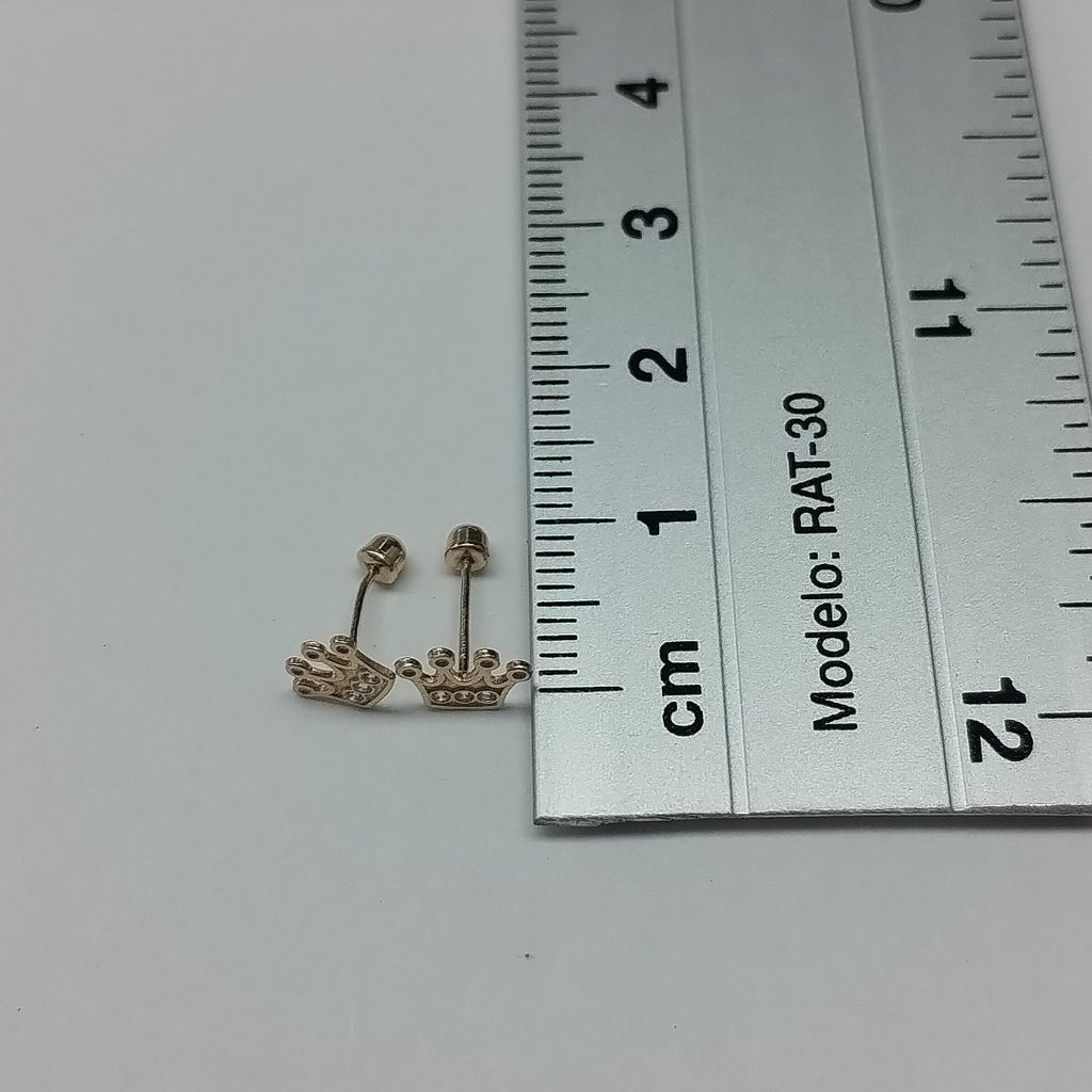 BROQUELES ORO 14K 1 (NUEVO)