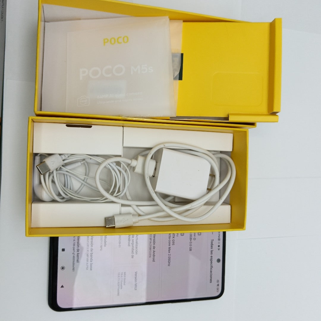 CELULAR XIAOMI POCO M5S 2207117BPG 256 GB 8 GB RAM (SEMINUEVO)