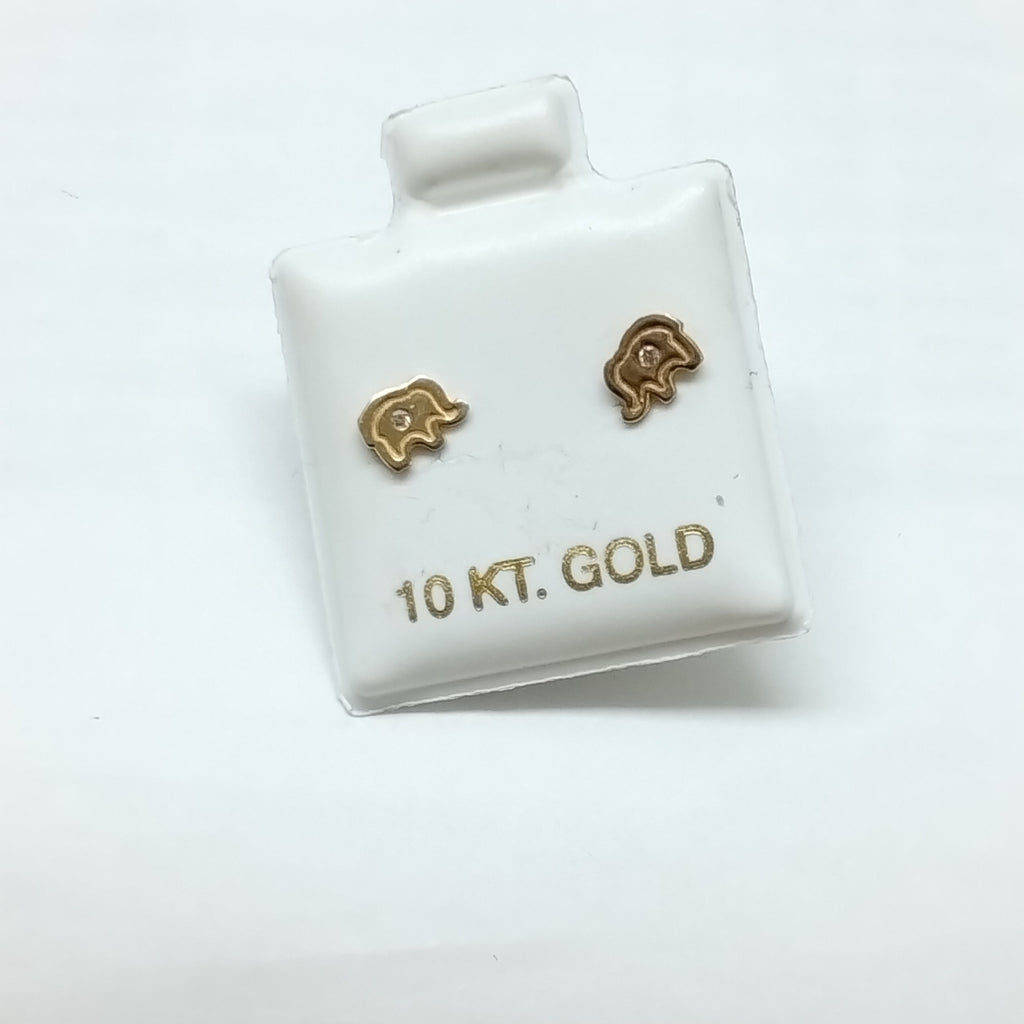 BROQUELES ORO 10K 1 (NUEVO)