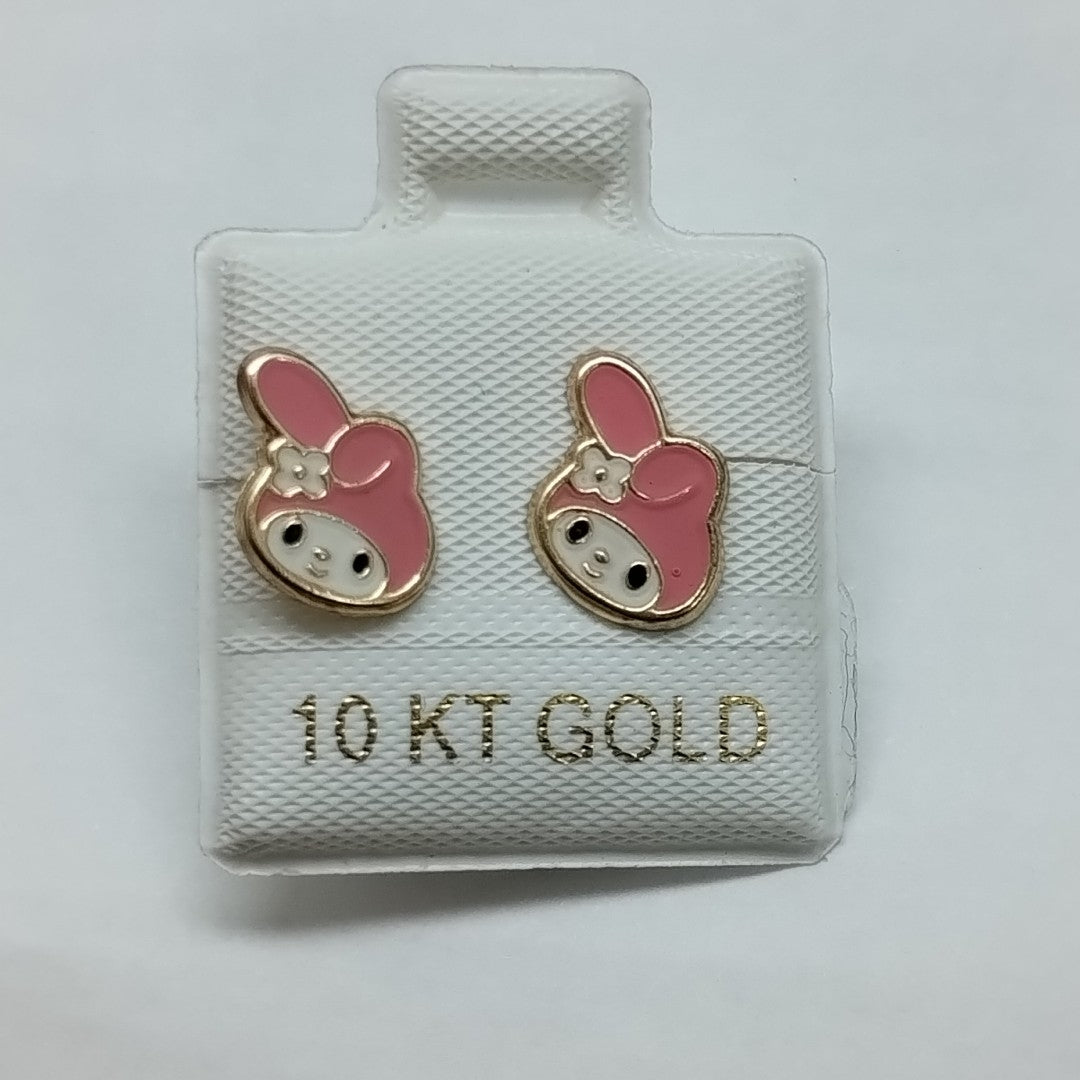 BROQUELES ORO 10K 1 (NUEVO)