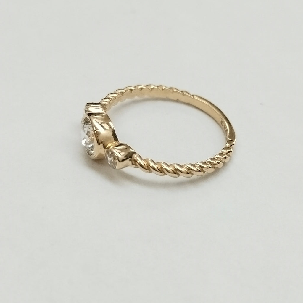 ANILLOS DAMA ORO 14K 2.1 (NUEVO)