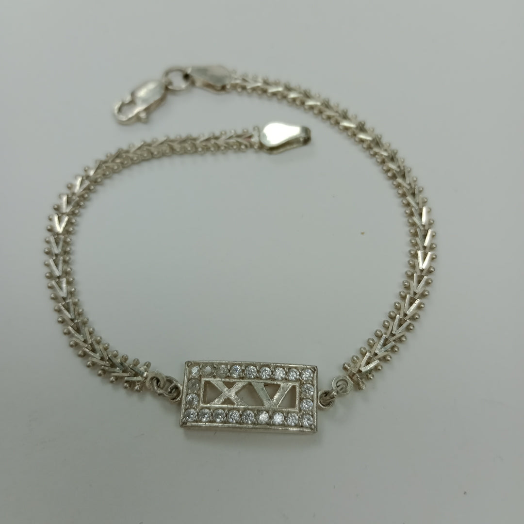 PULSERA. PLATA. 5.5 GRMS (SEMINUEVO)