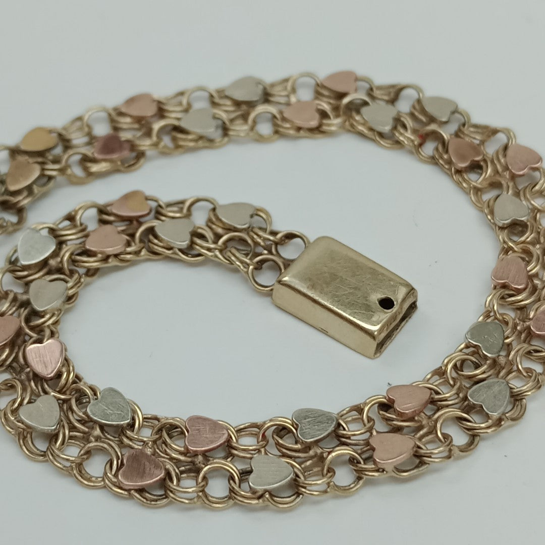 PULSERA. ORO. 10 K 8.7 GRMS (SEMINUEVO)