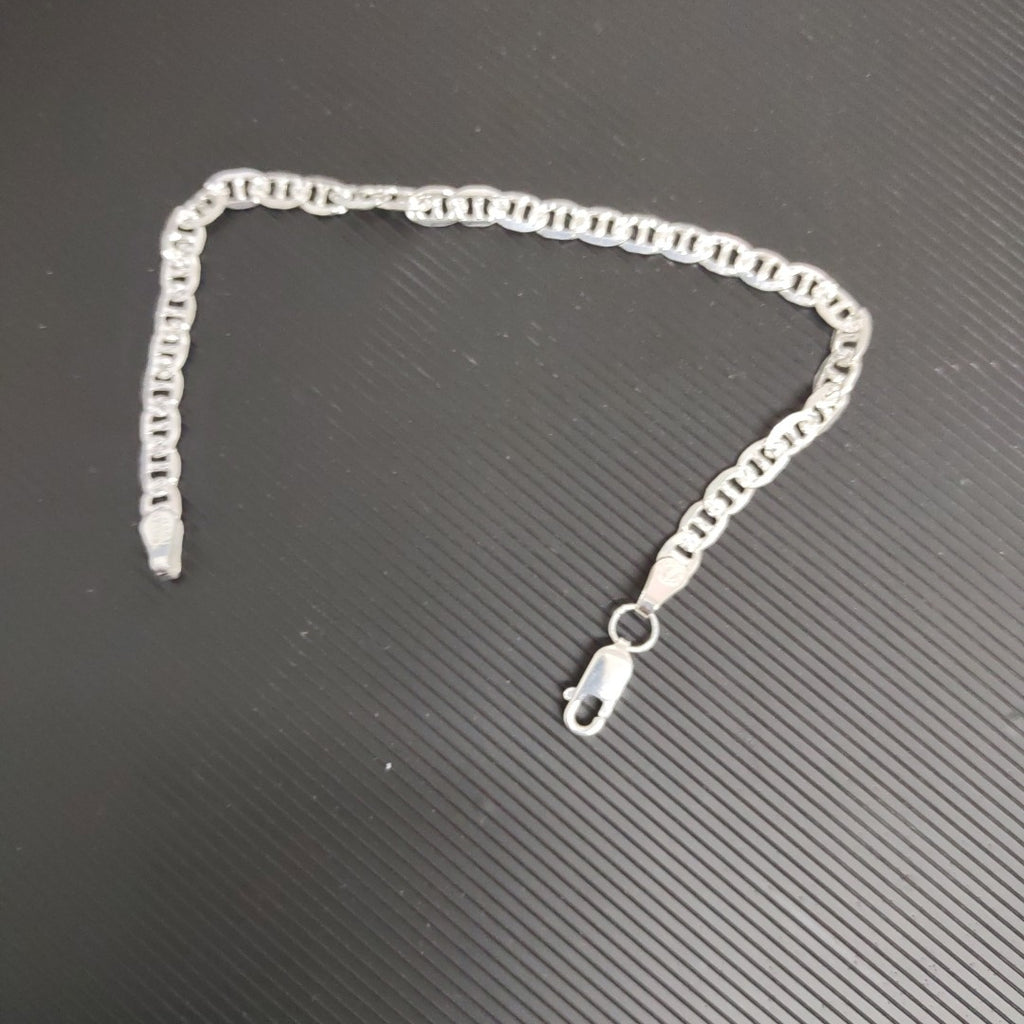 PULSERA TEJIDO MARINERO PLATA .925 4.2G (NUEVO)