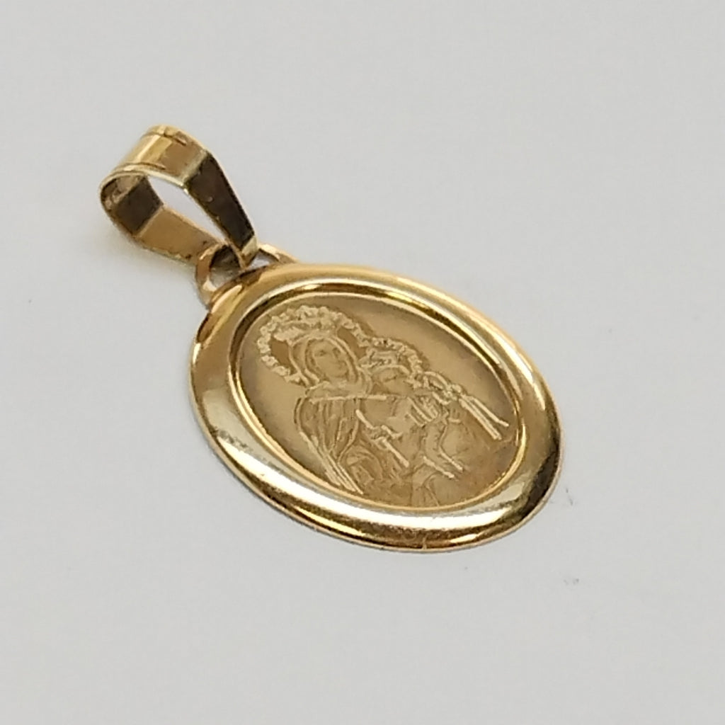 MEDALLA RELIGIOSA ORO 14 K 0,90 GRMS (SEMINUEVO)